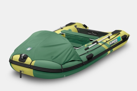 Gladiator C 370 AL ACTIVE Зелено-оливковый моторная лодка ПВХ Алюминиевый пайол оптом, фото 1