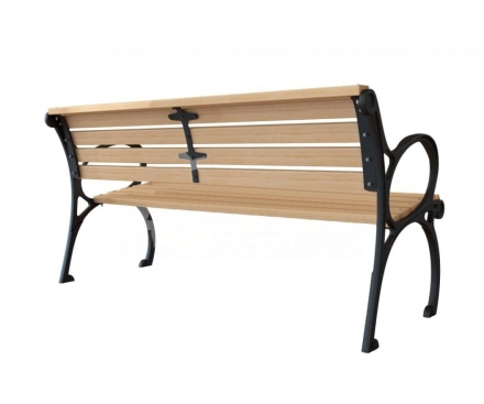 Скамейка чугунная Сеттльмент 1,8 м  оптом, фото 2