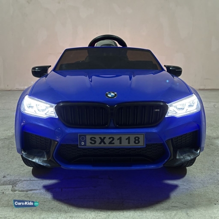 Электромобиль BMW M5 Competition SX2118 синий оптом, фото 10