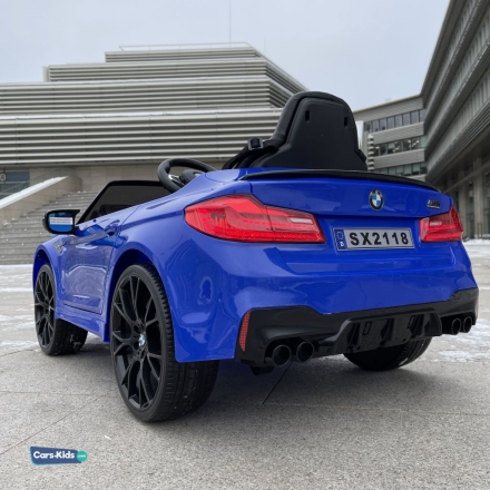 Электромобиль BMW M5 Competition SX2118 синий оптом, фото 4