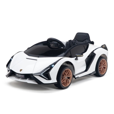 Электромобиль Lamborghini Sian 4WD белый оптом, фото 5