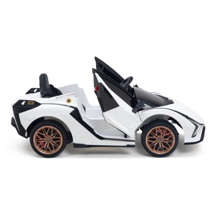 Электромобиль Lamborghini Sian 4WD белый оптом, фото 4