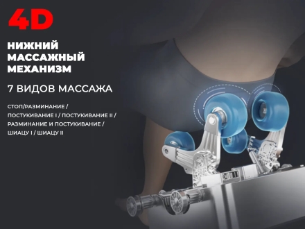 Массажное кресло FUJIMO EXCELSIOR F900 Бежевый оптом, фото 15
