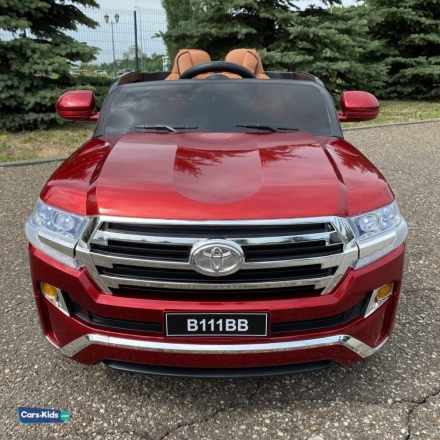 Электромобиль Toyota LC200 B111BB красный оптом, фото 4