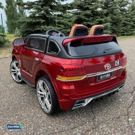 Электромобиль Toyota LC200 B111BB красный оптом, фото 6