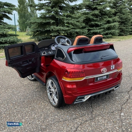Электромобиль Toyota LC200 B111BB красный оптом, фото 7