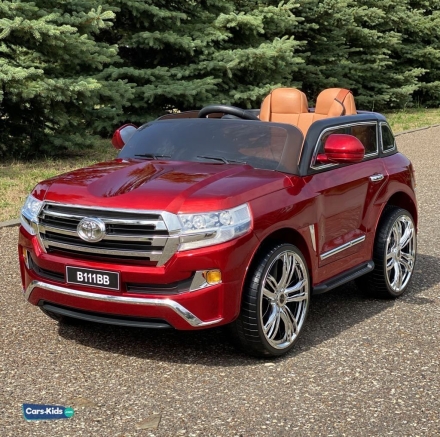 Электромобиль Toyota LC200 B111BB красный оптом, фото 1