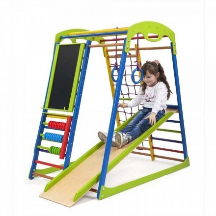 Детский спортивный комплекс для дома SportWood Plus оптом, фото 5