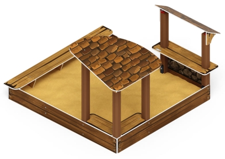 Песочный дворик (Коричневый) - ИО 6.01.01-02 оптом, фото 4