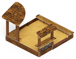 Песочный дворик (Коричневый) - ИО 6.01.01-02, фото 2 Песочный дворик (Коричневый) - ИО 6.01.01-02, фото 2