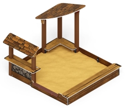 Песочный дворик (Коричневый) - ИО 6.01.01-02, фото 1 Песочный дворик (Коричневый) - ИО 6.01.01-02, фото 1