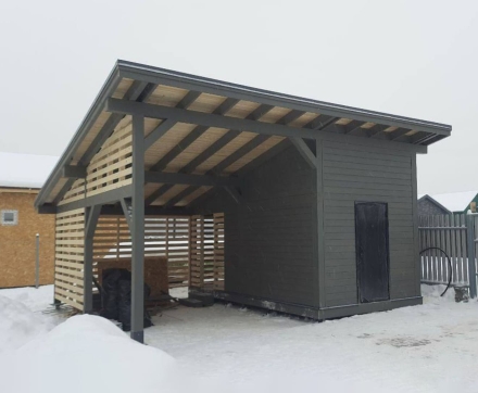 Навес для машин САЛБИ Премиум комплектация оптом, фото 3