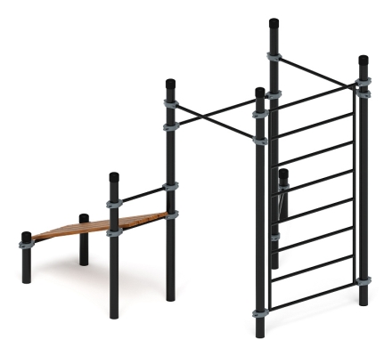 Воркаут 108 серый ВТ 12.17-03 оптом, фото 3