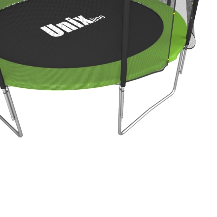 Каркасный батут Unix Line 8ft Simple (outside) диаметр 244 см с защитной сеткой оптом, фото 9