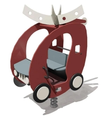 Качалка Вертолет ВСТ 5759 на 2-х пружинах для детской площадки, фото 1