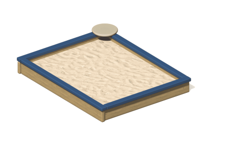 Песочница ПС-01Э для детской площадки оптом, фото 1