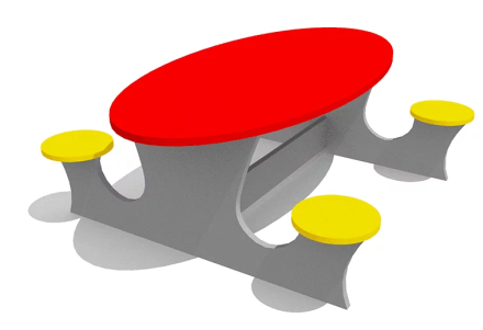 Детский столик ВСТ 1299 для игровой площадки оптом, фото 1