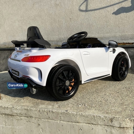 Электромобиль Mercedes-Benz GTR AMG BBH-0005 белый оптом, фото 11