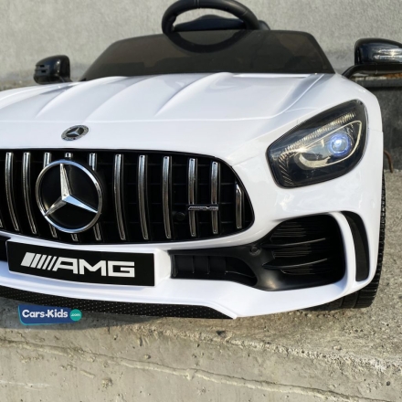 Электромобиль Mercedes-Benz GTR AMG BBH-0005 белый оптом, фото 8