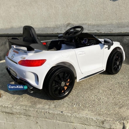Электромобиль Mercedes-Benz GTR AMG BBH-0005 белый оптом, фото 2