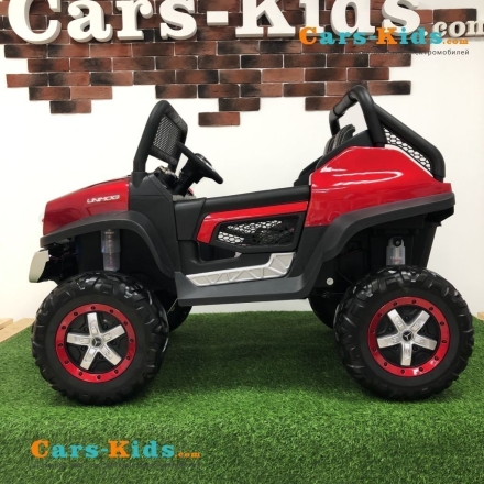 Электромобиль Mercedes-Benz Unimog Concept P555BP 4WD красный оптом, фото 5