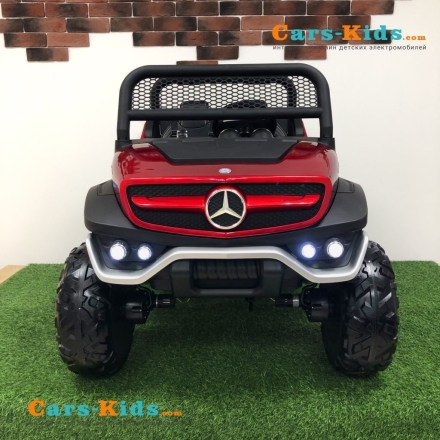 Электромобиль Mercedes-Benz Unimog Concept P555BP 4WD красный оптом, фото 3