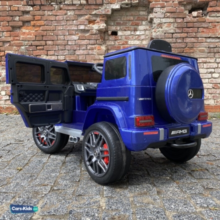 Электромобиль Mercedes-Benz AMG G63 k999kk 4WD синий глянец оптом, фото 11