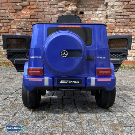 Электромобиль Mercedes-Benz AMG G63 k999kk 4WD синий глянец оптом, фото 9
