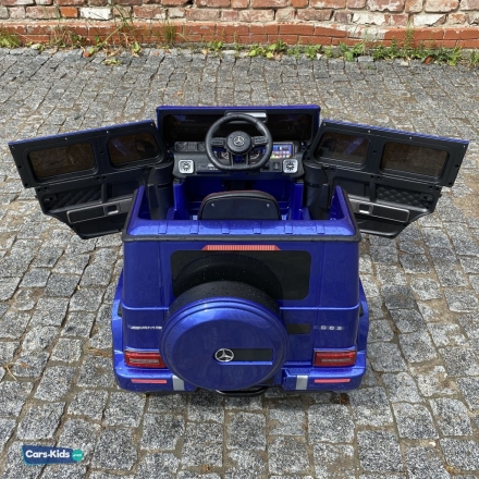 Электромобиль Mercedes-Benz AMG G63 k999kk 4WD синий глянец оптом, фото 2