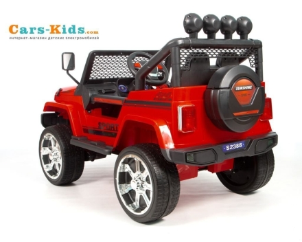 Электромобиль Jeep т008тт 4WD красный оптом, фото 5