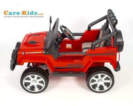 Электромобиль Jeep т008тт 4WD красный оптом, фото 4