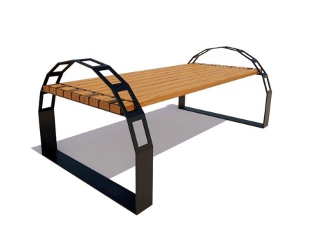 Парковая скамейка Арка, Сосна 1,2 м оптом, фото 2