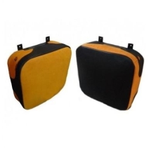 Профессиональная настенная боксерская подушка плоская кожаная