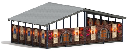 Теневой навес (Замок. Средневековый) - МФ 70.8.5-11 оптом, фото 2