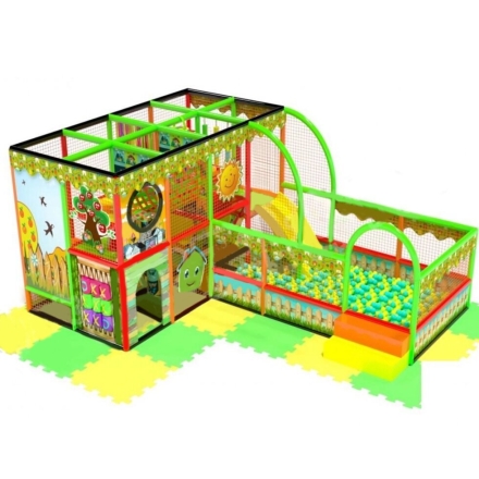 Детский игровой лабиринт «Джамп» 27 м² (4,65*6*3м) оптом, фото 1