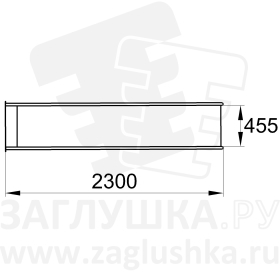 Горка из нержавеющей стали размером 1550х490 мм оптом, фото 5
