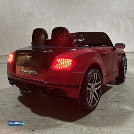 Электромобиль Bentley Continental Supersports JE1155 красно-черный оптом, фото 12