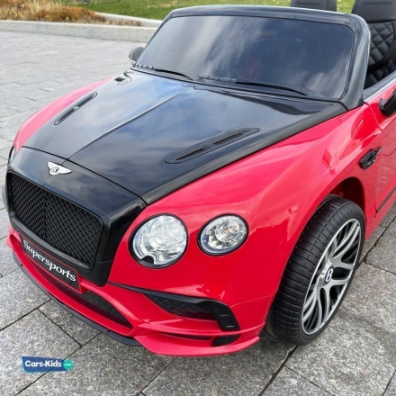 Электромобиль Bentley Continental Supersports JE1155 красно-черный оптом, фото 8