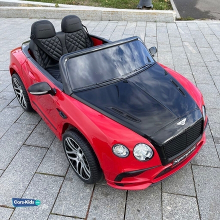 Электромобиль Bentley Continental Supersports JE1155 красно-черный оптом, фото 2
