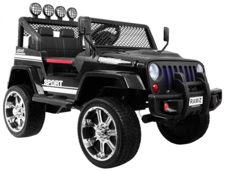 Детский электромобиль Black Jeep 4WD 12V - S2388 оптом, фото 3