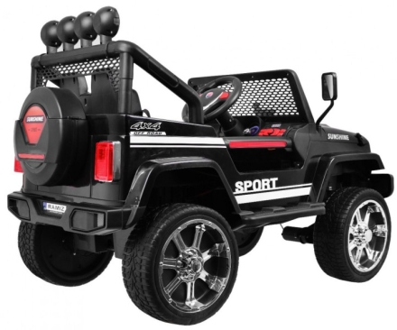 Детский электромобиль Black Jeep 4WD 12V - S2388 оптом, фото 2