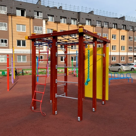 Спортивный комплекс ВСТ 8050 для уличной площадки оптом, фото 2