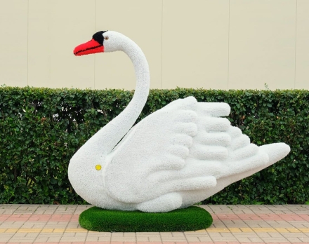 Топиари Лебедь на острове - газон Eco + Deluxe оптом, фото 3