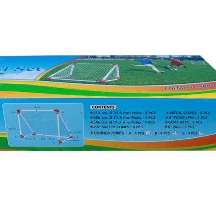 Ворота игровые DFC mini х 2 &amp; набор пластик GOAL7219A оптом, фото 4