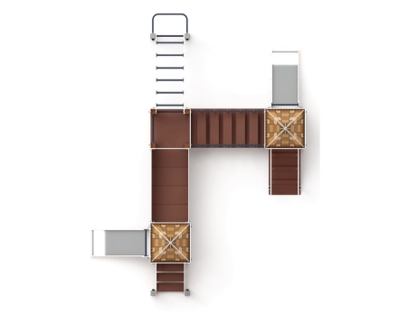 Детская игровая площадка Королевство (Картонное) ДИК 1.15.08-22 H=750 оптом, фото 5