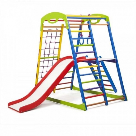 Детский спортивный комплекс для дома SportWood Plus 2 оптом, фото 3