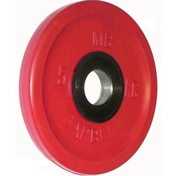 Диск BARBELL Евро-классик обрезиненный цветной, 5 кг. оптом, фото 1