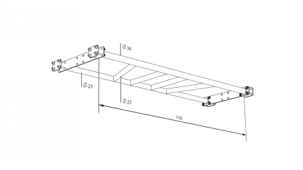 Перекладина «Мультихват» для турника со сменным оборудованием оптом, фото 4