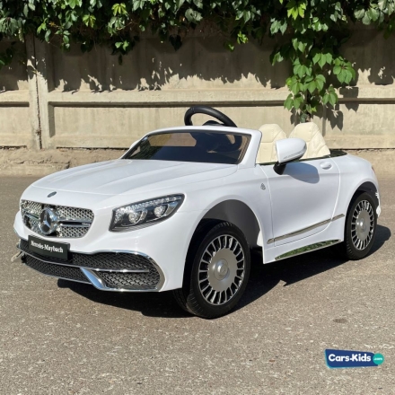 Электромобиль Mercedes-Benz Maybach S650 ZB188 Cabriolet белый оптом, фото 1
