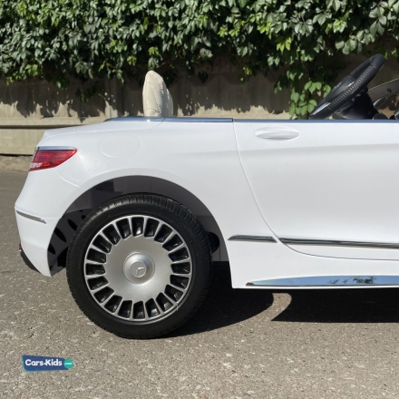 Электромобиль Mercedes-Benz Maybach S650 ZB188 Cabriolet белый оптом, фото 5